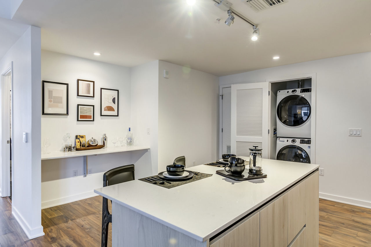 Laundry room at Ledger Union Market