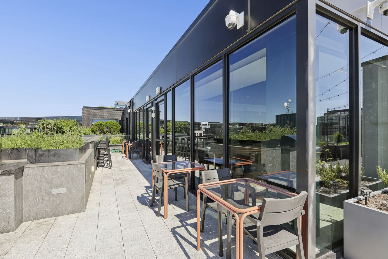 Roof deck at Ledger Union Market (2 of 3)