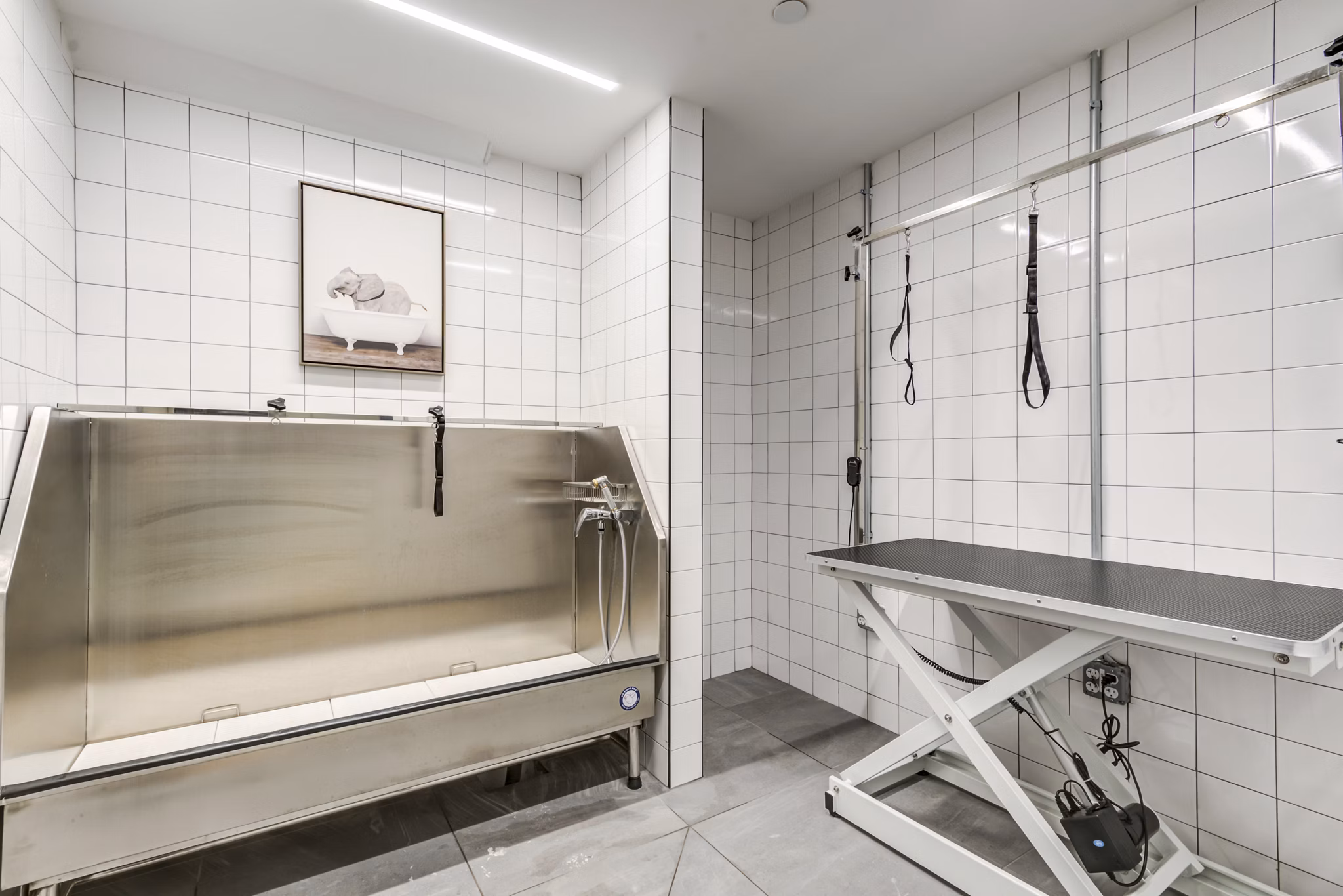 Recreational Area at Ledger Union Market Apartments