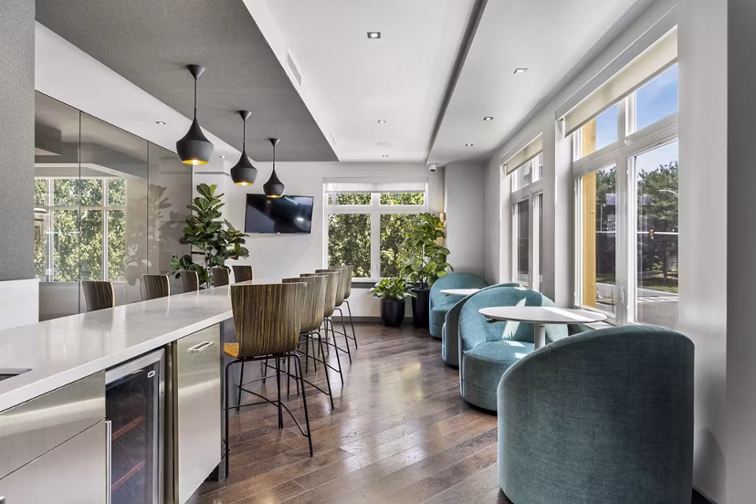 clubhouse at Deco Apartments