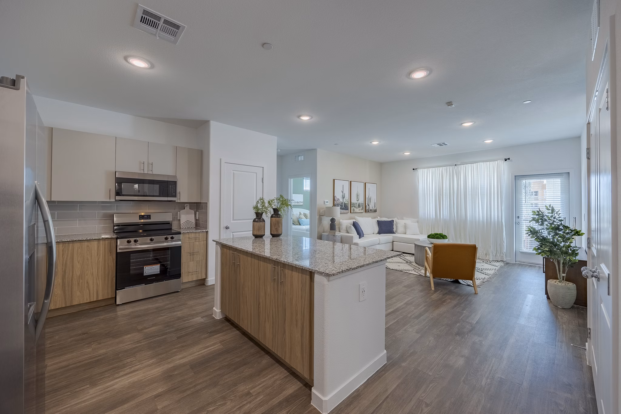 kitchen at Ascend Symmetry at Cadence Apartments