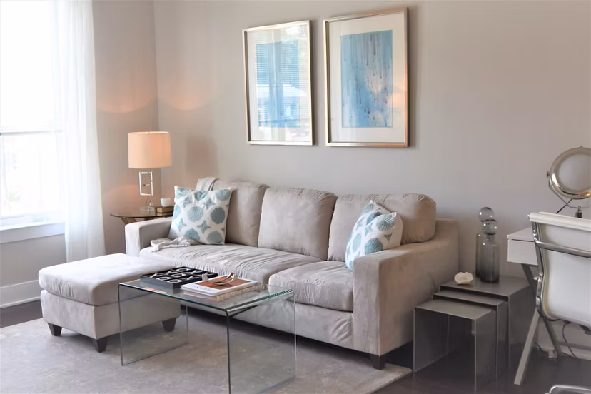 living room at 333 Central Apartments