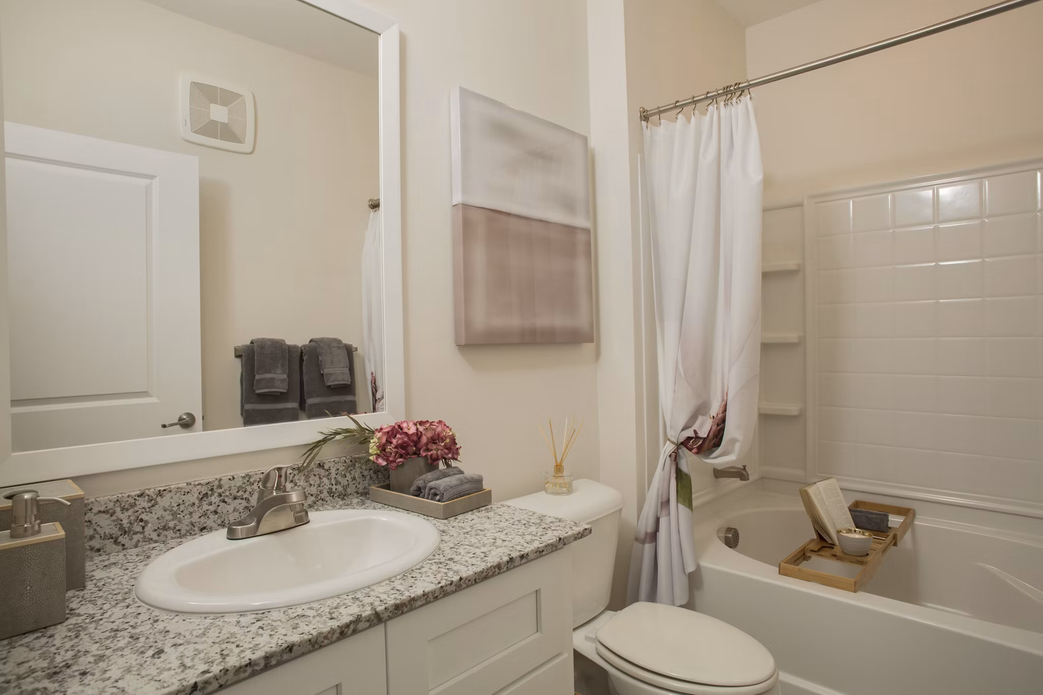 bathroom at Waterleaf at Murrells Inlet Apartments 