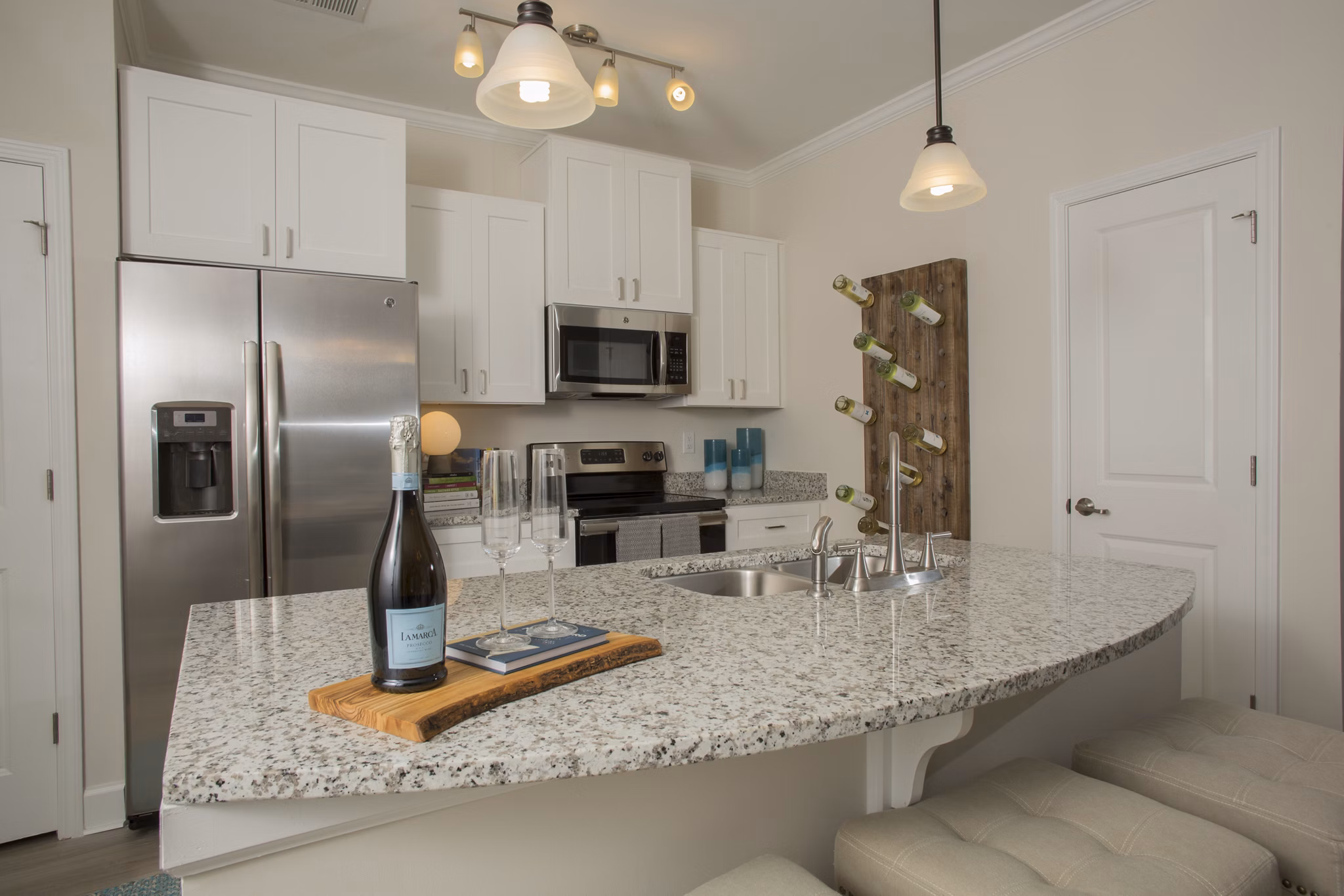 kitchen at Waterleaf at Murrells Inlet Apartments 