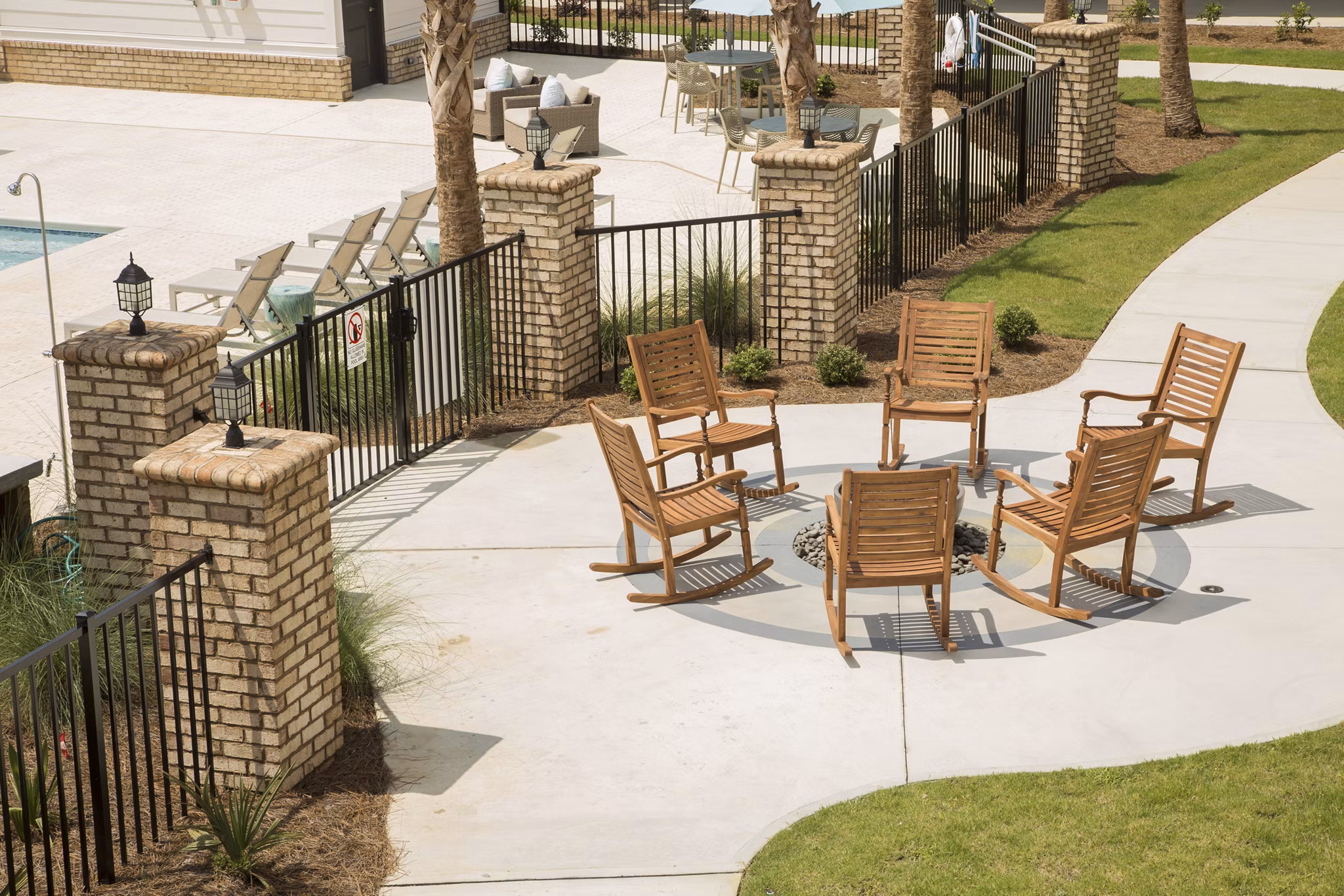 grill area at Waterleaf at Murrells Inlet Apartments 