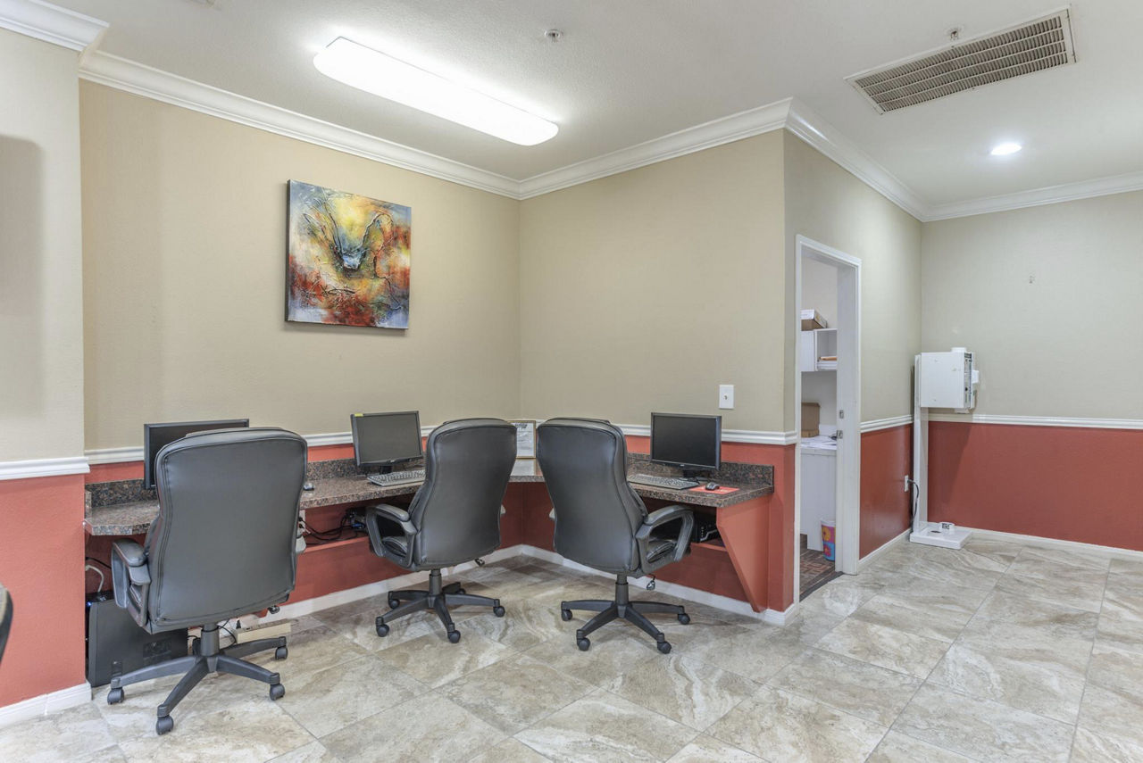 Work space at Sutter Ranch