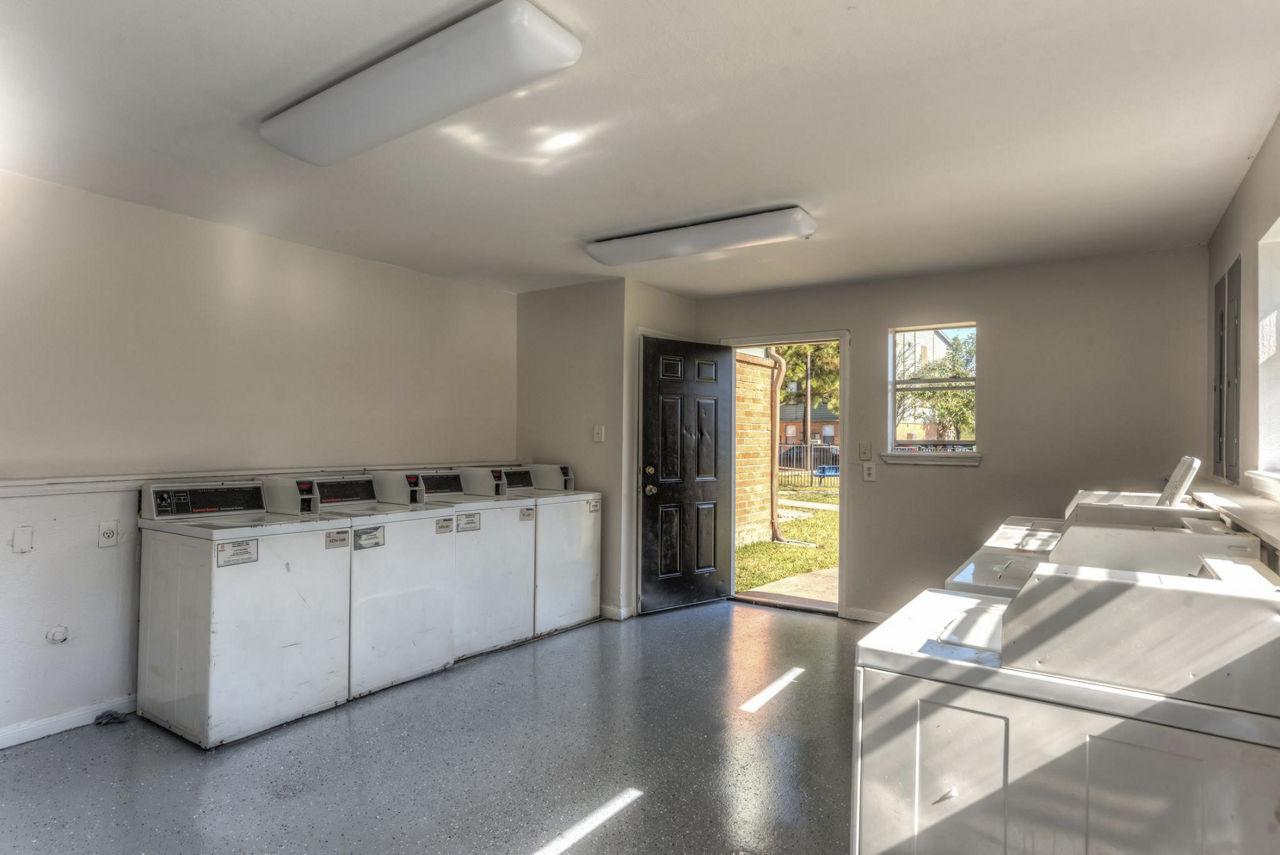 Laundry room at Sutter Ranch