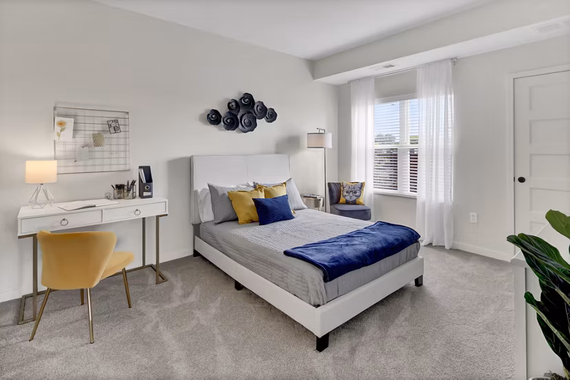 bedroom at Novo Apartments