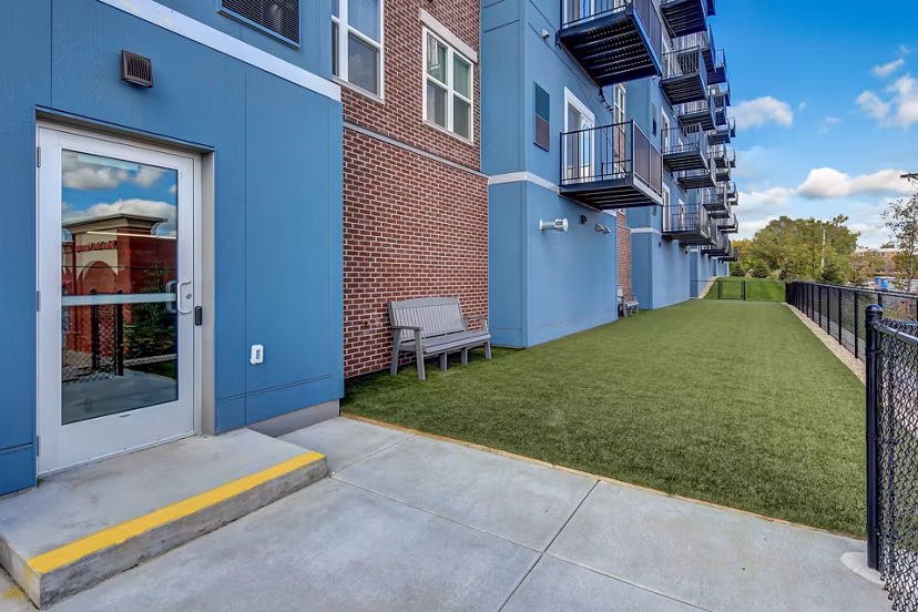 covered parking at Novo Apartments