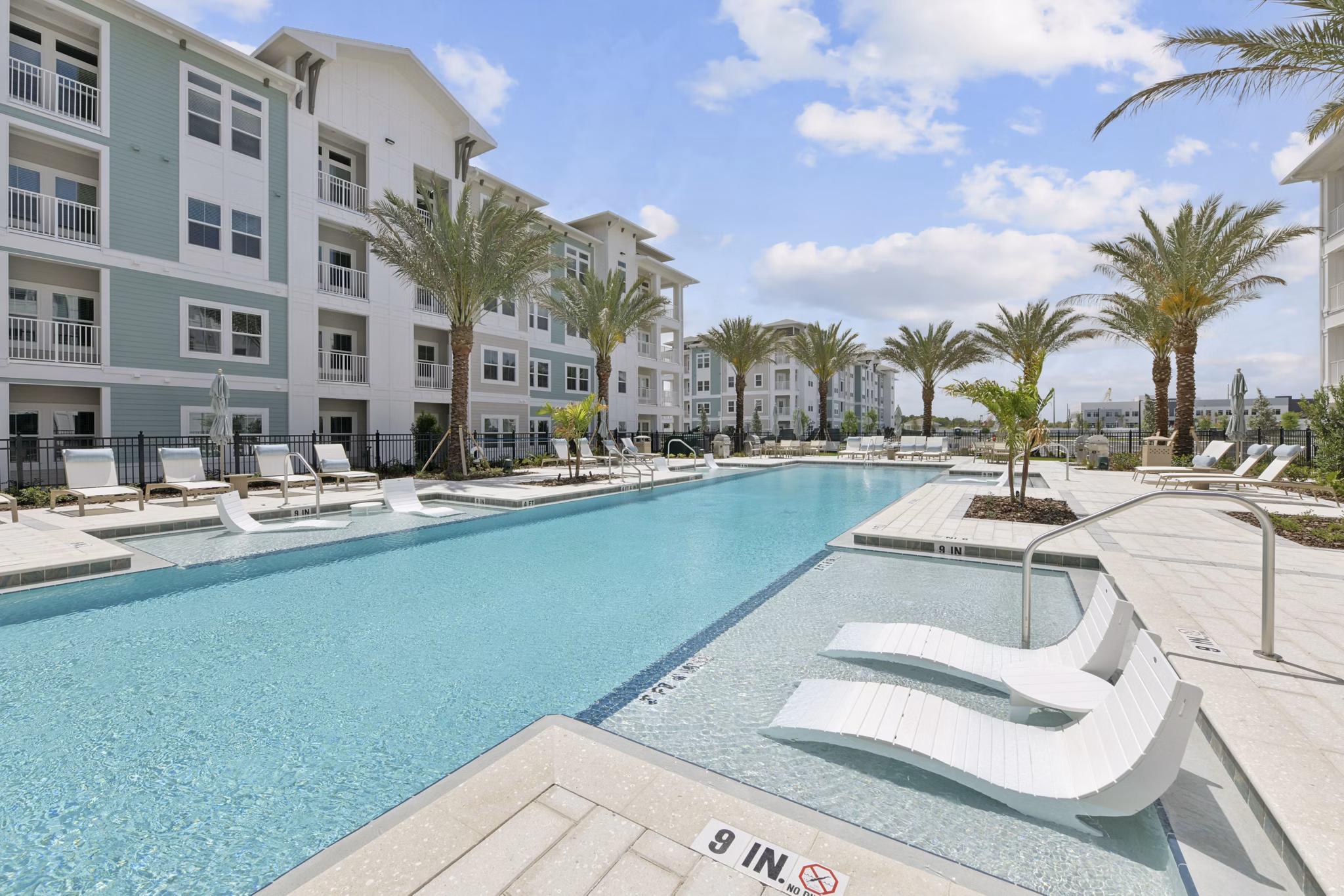 pool at Arcadia at Veranda Falls Apartments