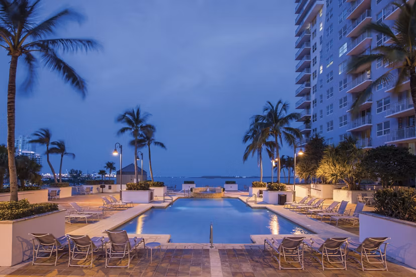 pool at Yacht Club at Brickell Apartments