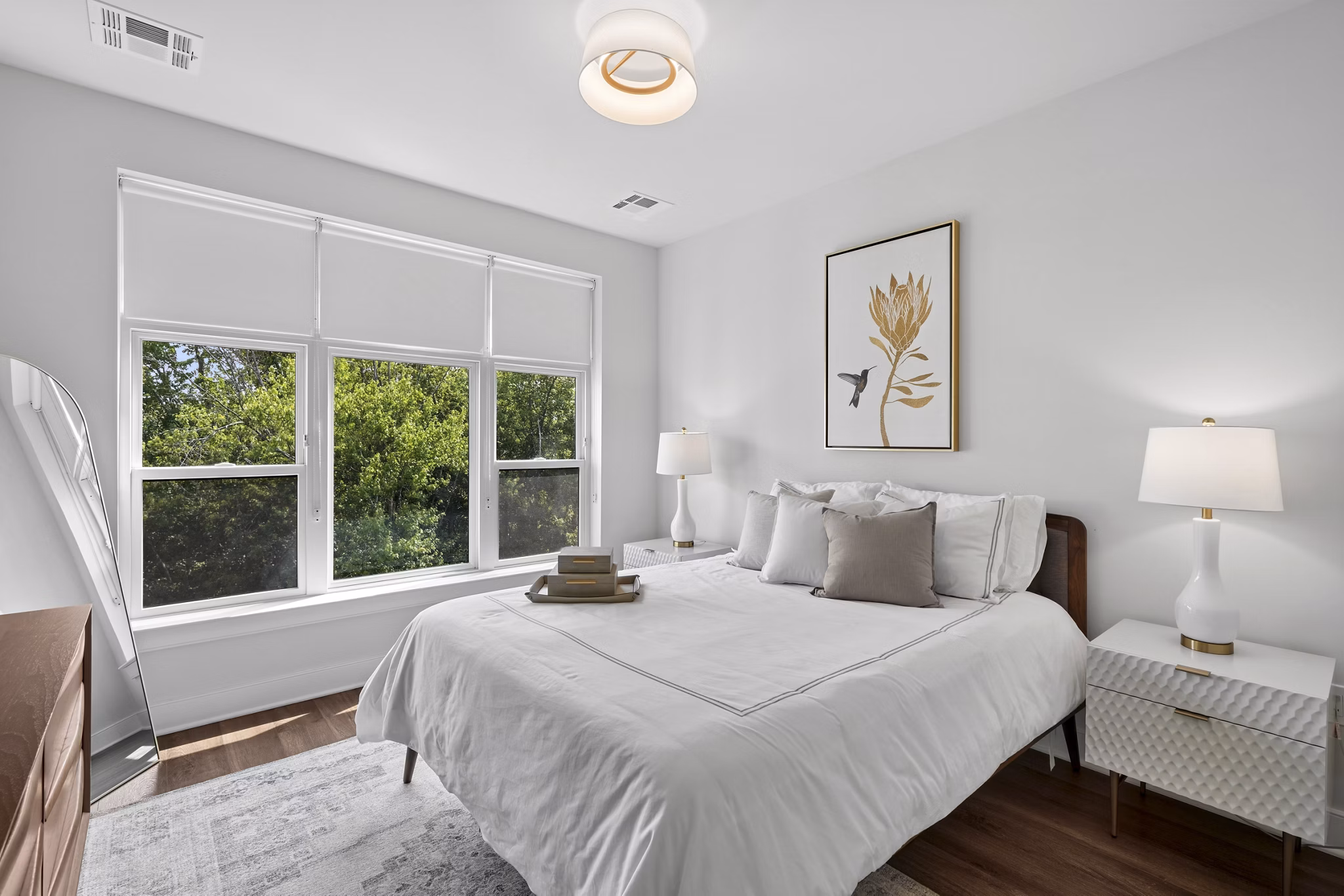 Bedroom at Berkeley House Apartments