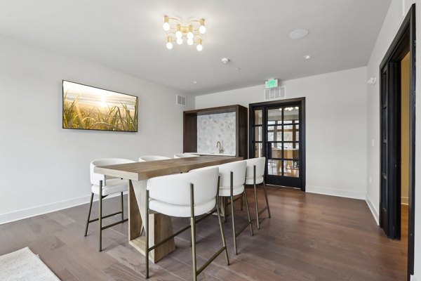 clubhouse at Clarus Berkeley Heights Apartments