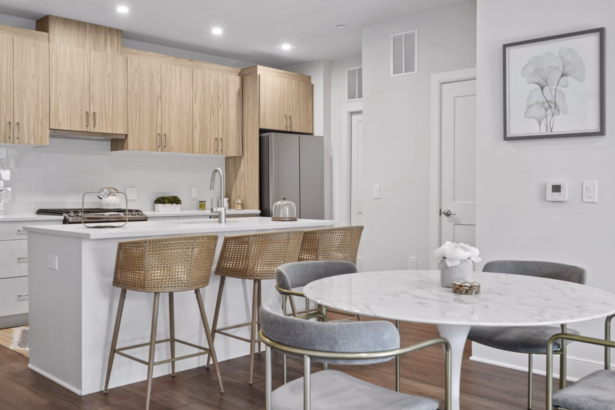 Kitchen at Berkeley House Apartments