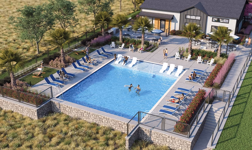pool at Oasis at Round Rock Apartments