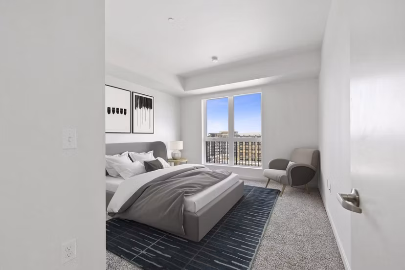 bedroom at Lincoln Landing Apartments