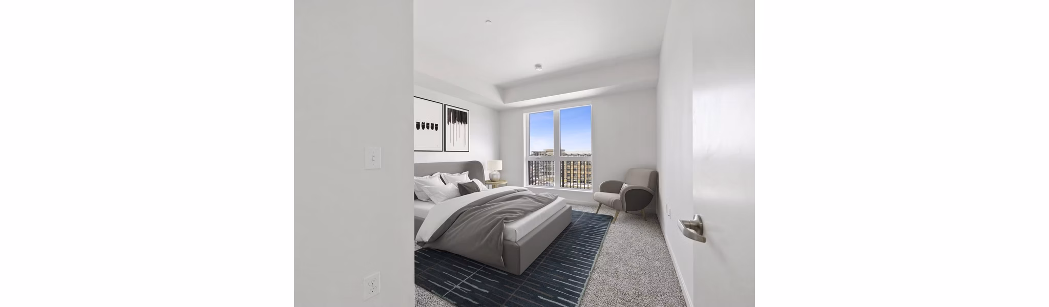 bedroom at Lincoln Landing Apartments