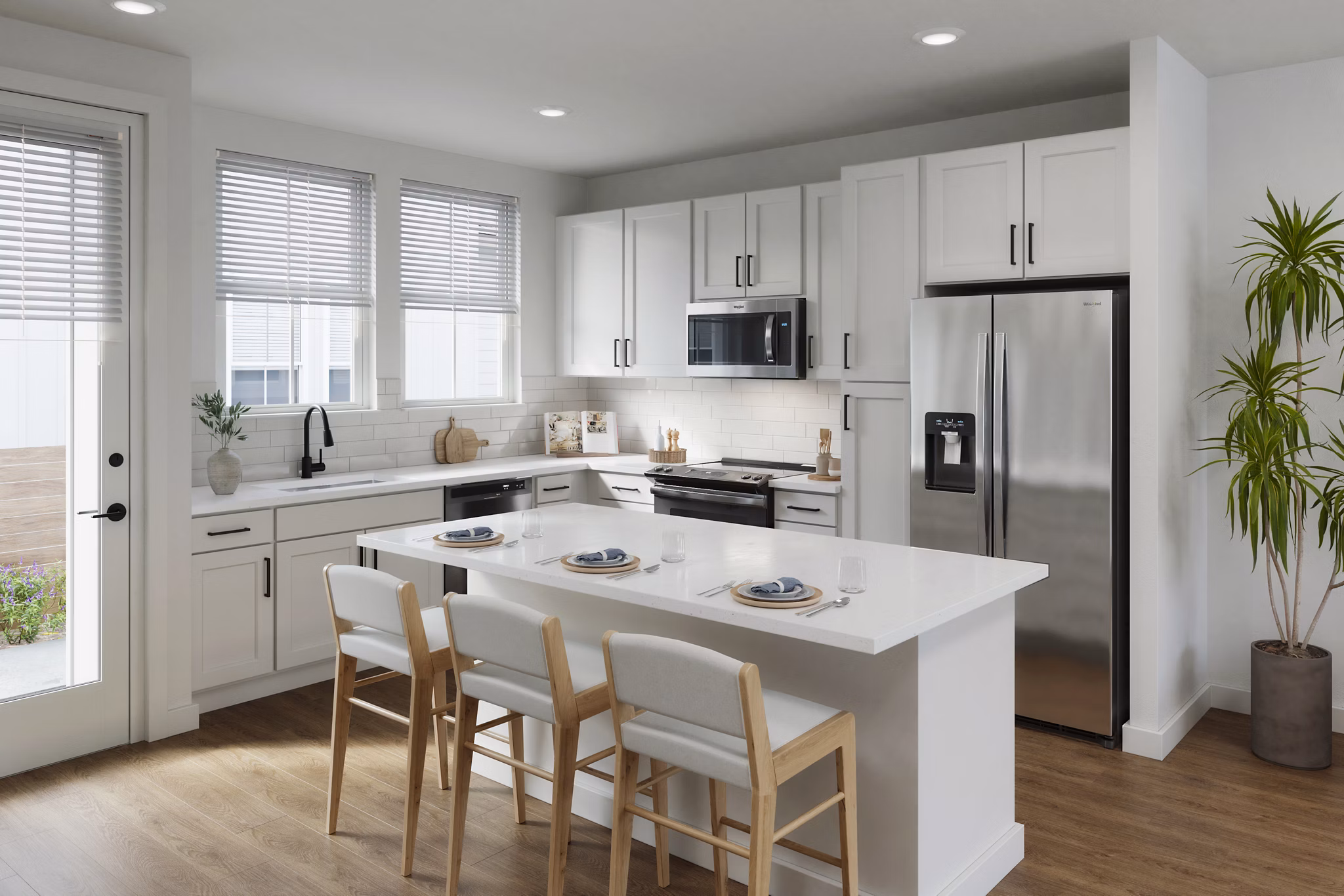 kitchen at Foxtail by Banyan Apartments