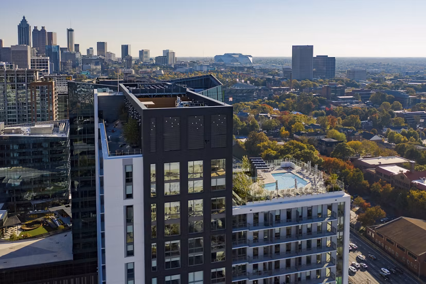 rendering at Modera Midtown Apartments