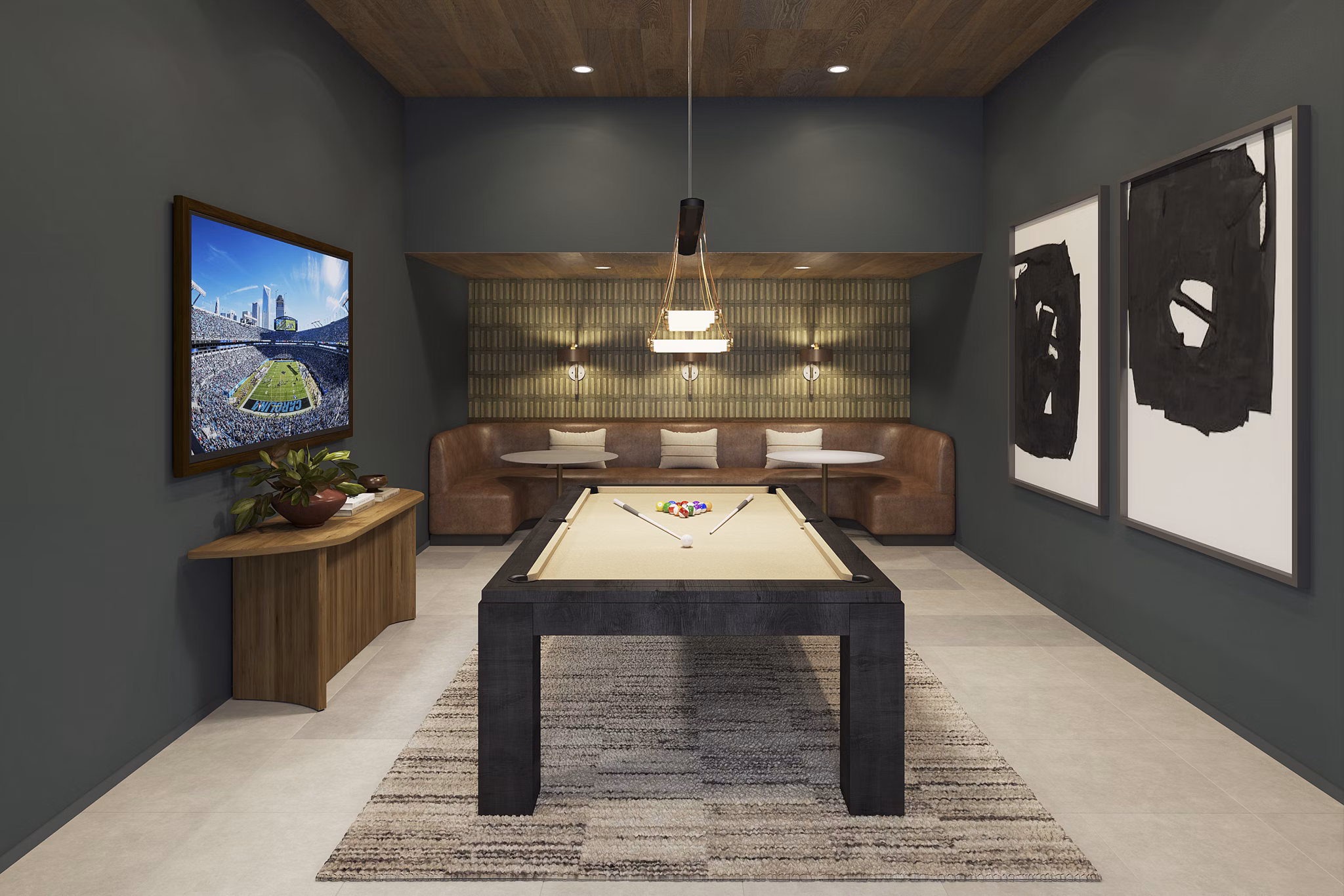 clubhouse at Alexan Overlook Apartments 