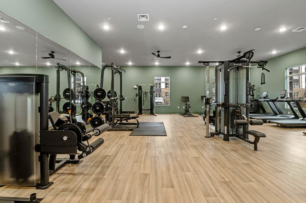 Gym at Alexan Overlook Apartments (1 of 4)
