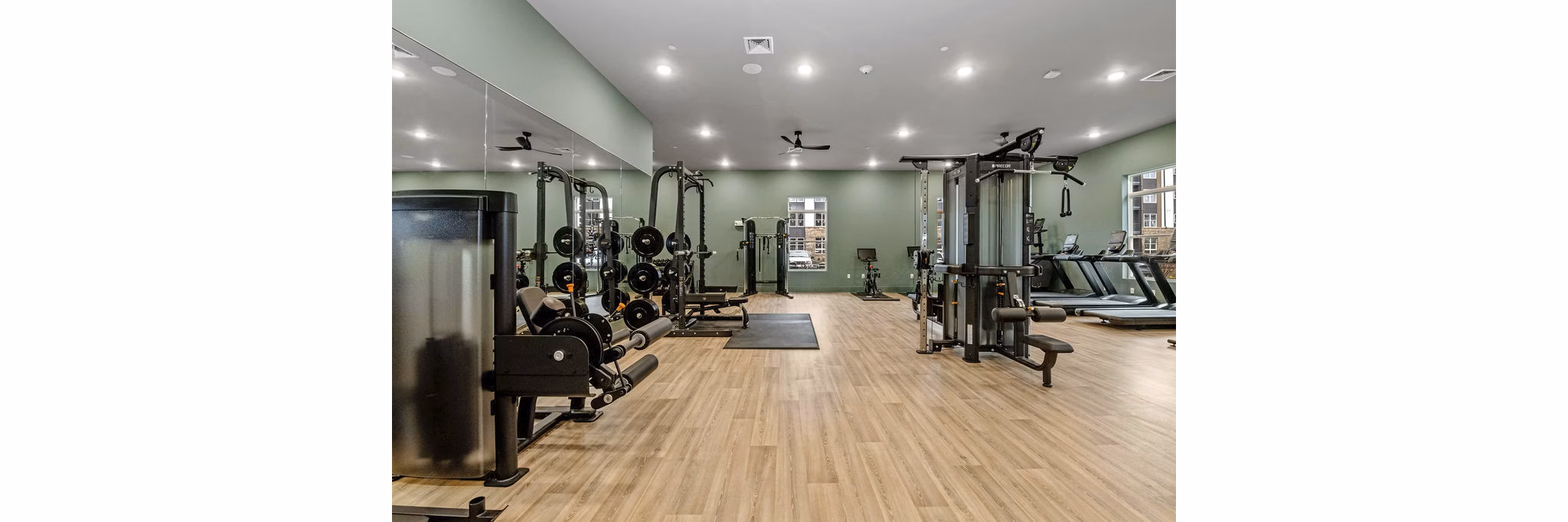 Fitness Center at Alexan Overlook Apartments