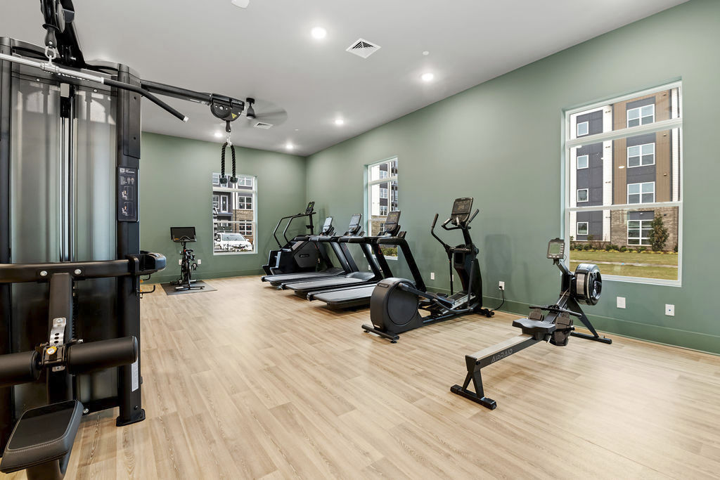 Gym at Alexan Overlook Apartments (2 of 4)