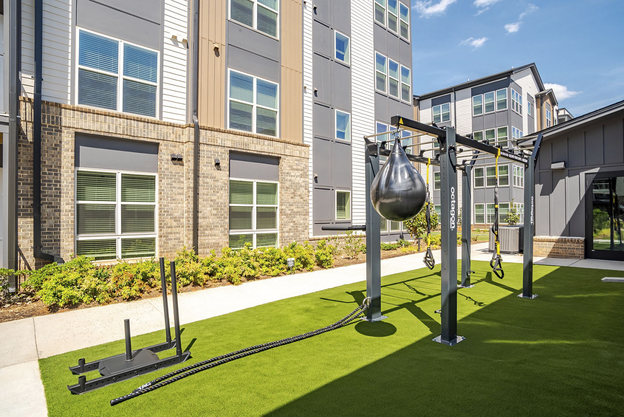 Gym at Alexan Overlook Apartments (4 of 4)