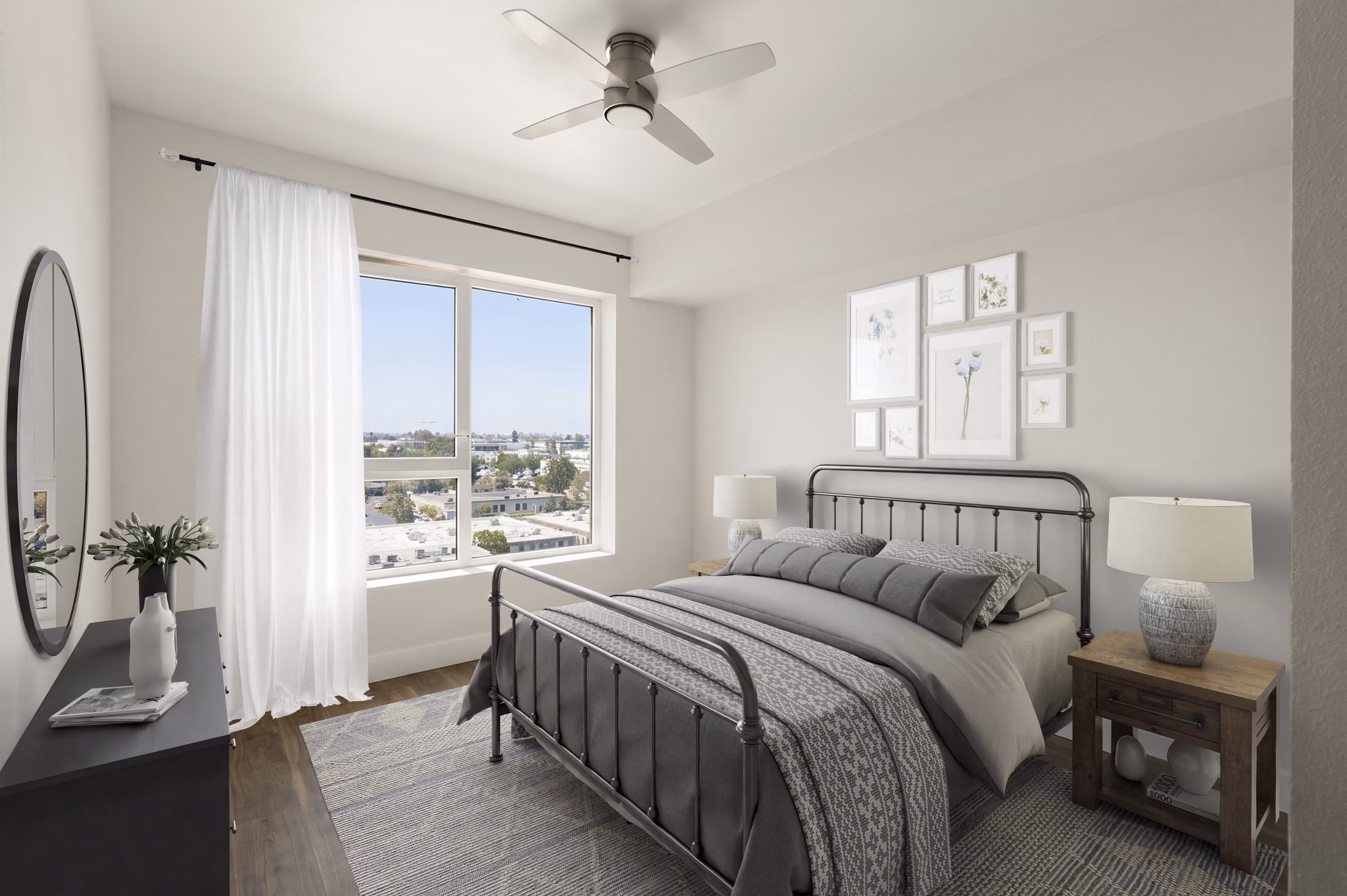 bedroom at Elowen Apartments