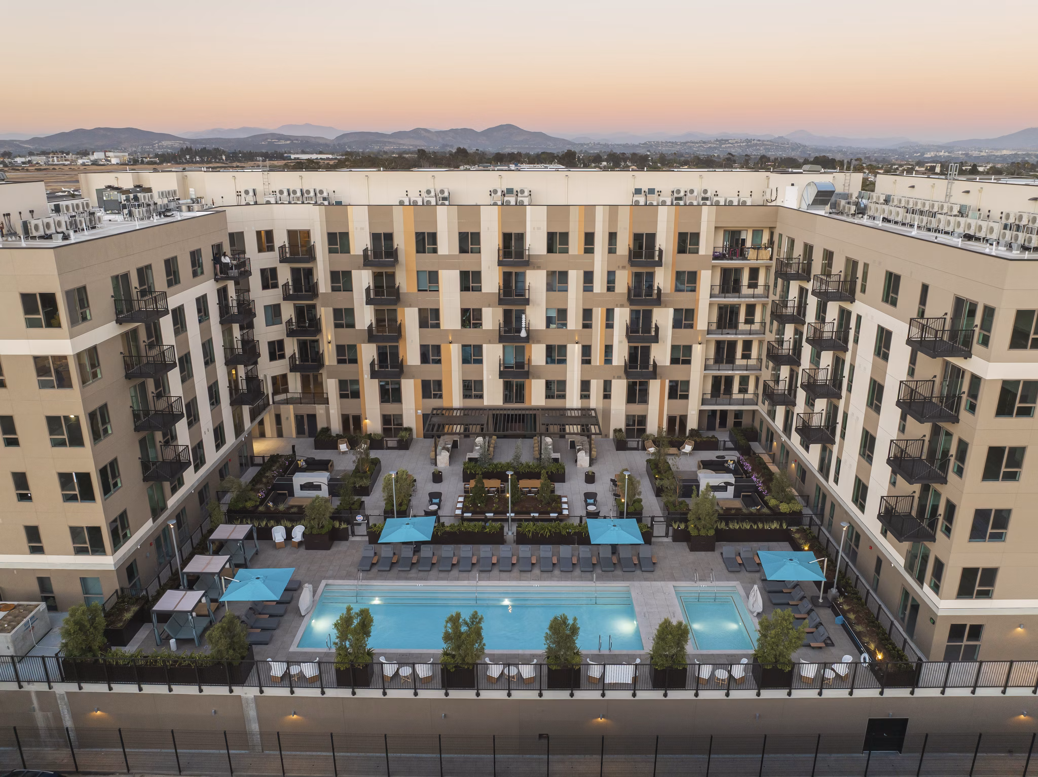pool at Elowen Apartments