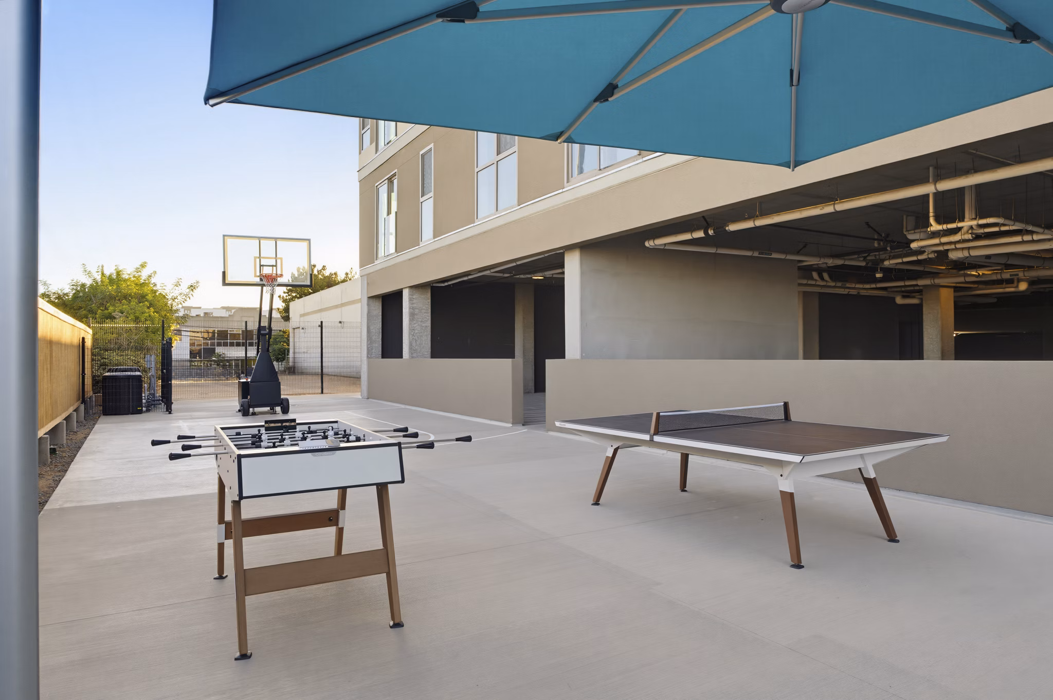recreational area at Elowen Apartments