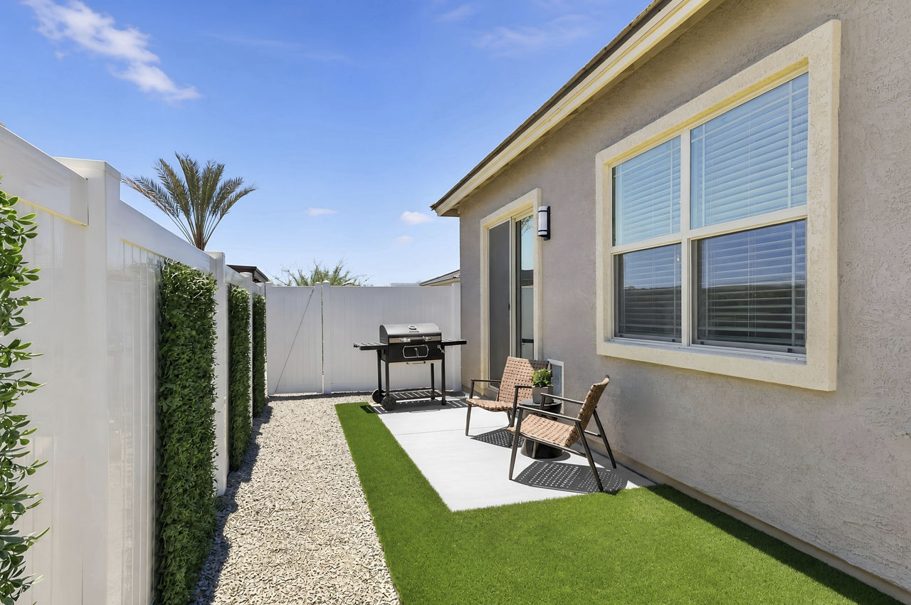 Grill area at Yardly Laveen Spectrum