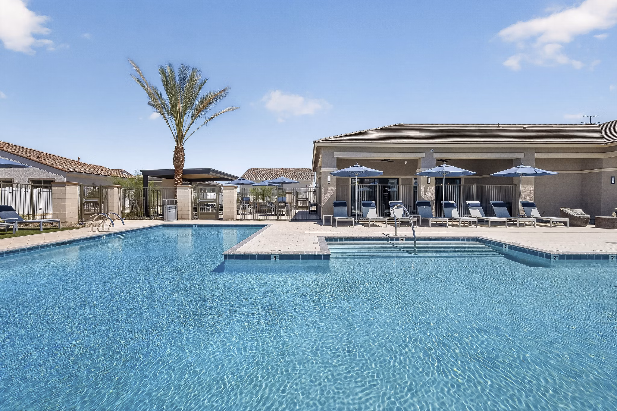 Pool at Yardly Laveen Spectrum Apartments