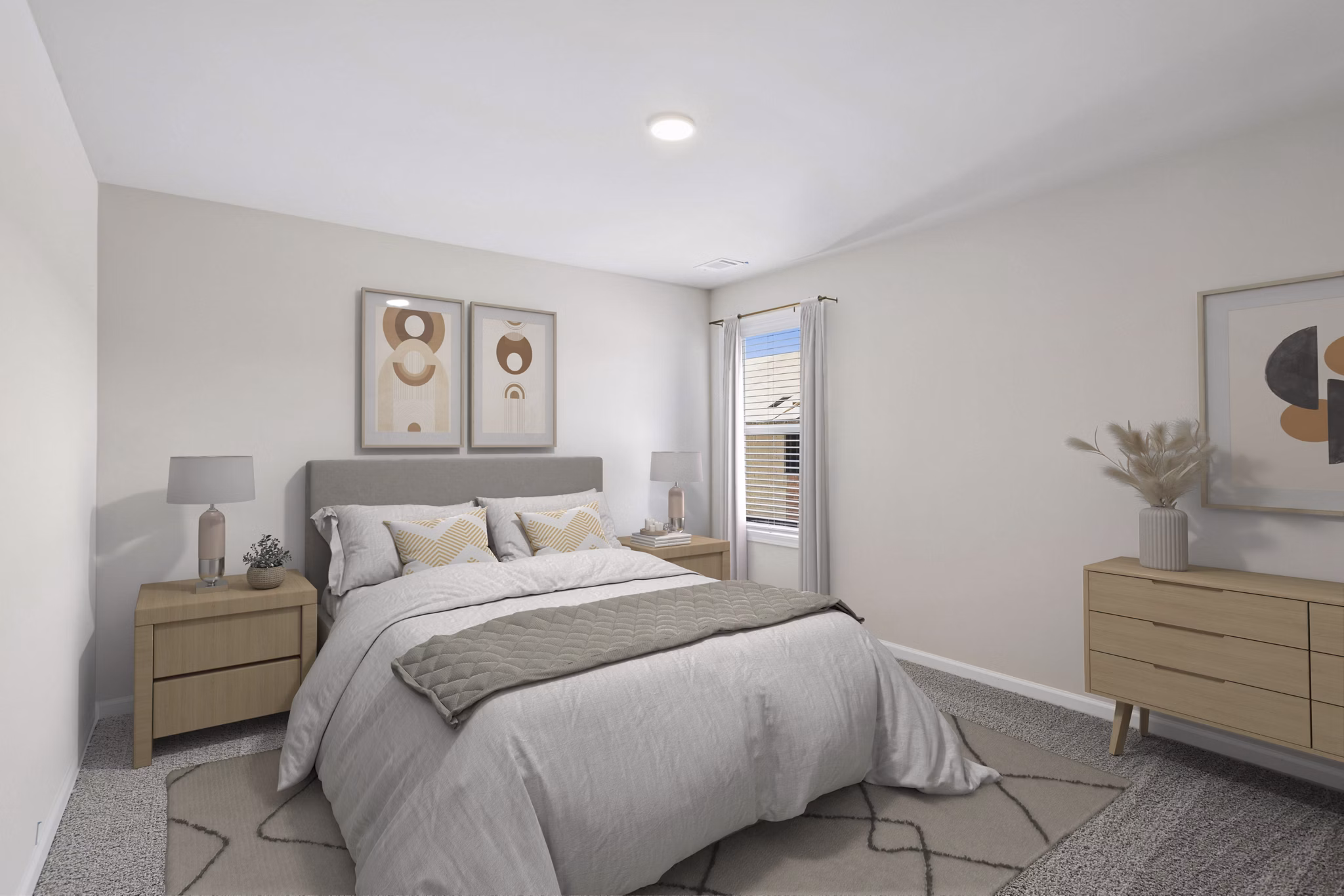 bedroom at Skymor Sugar Hill Apartments