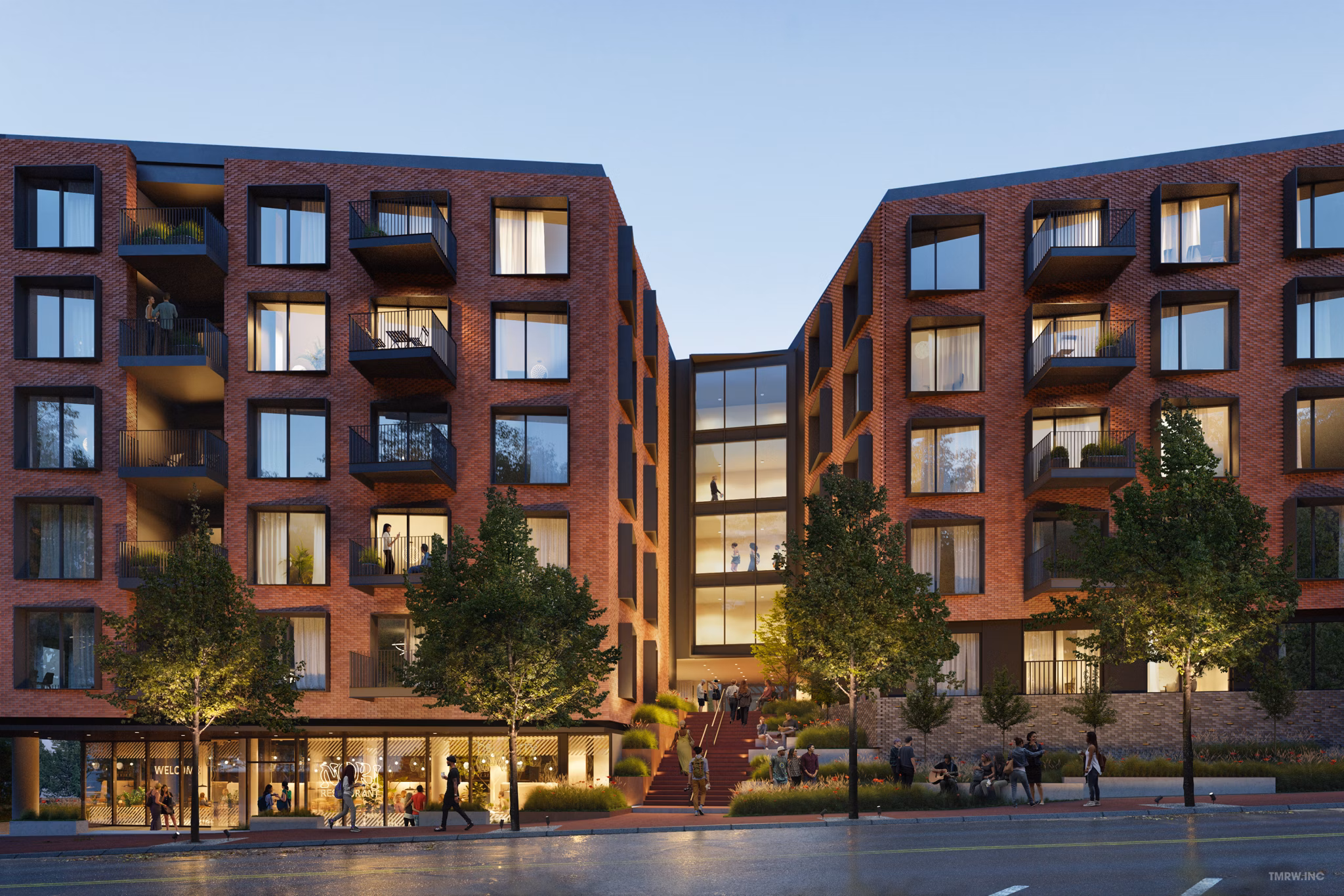 exterior at Western Supply Apartments 
