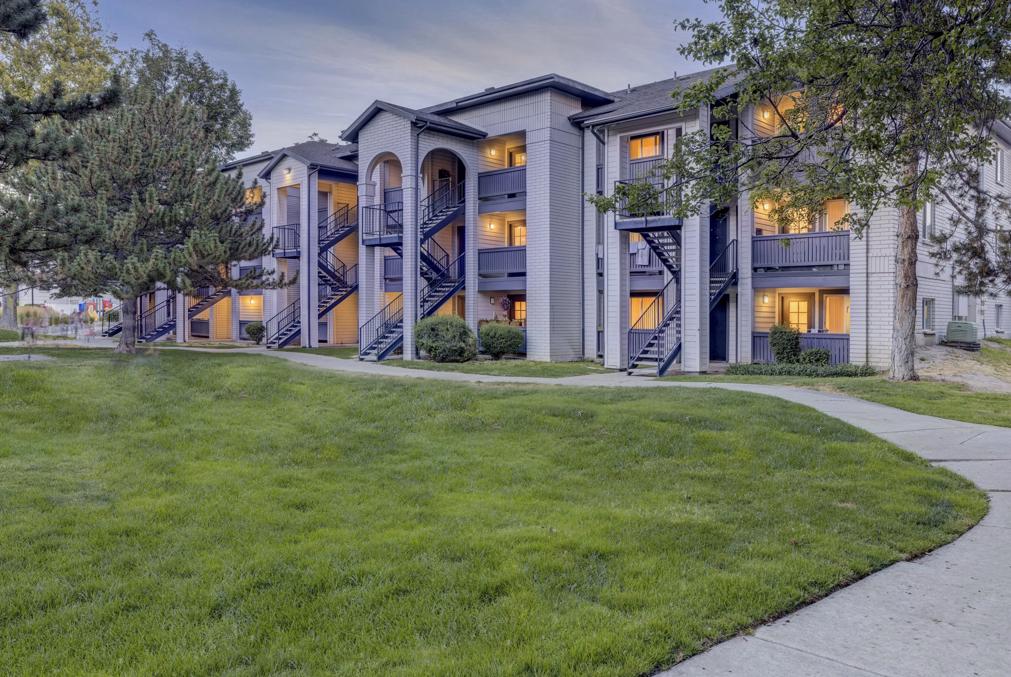 building at Ashford Apartments