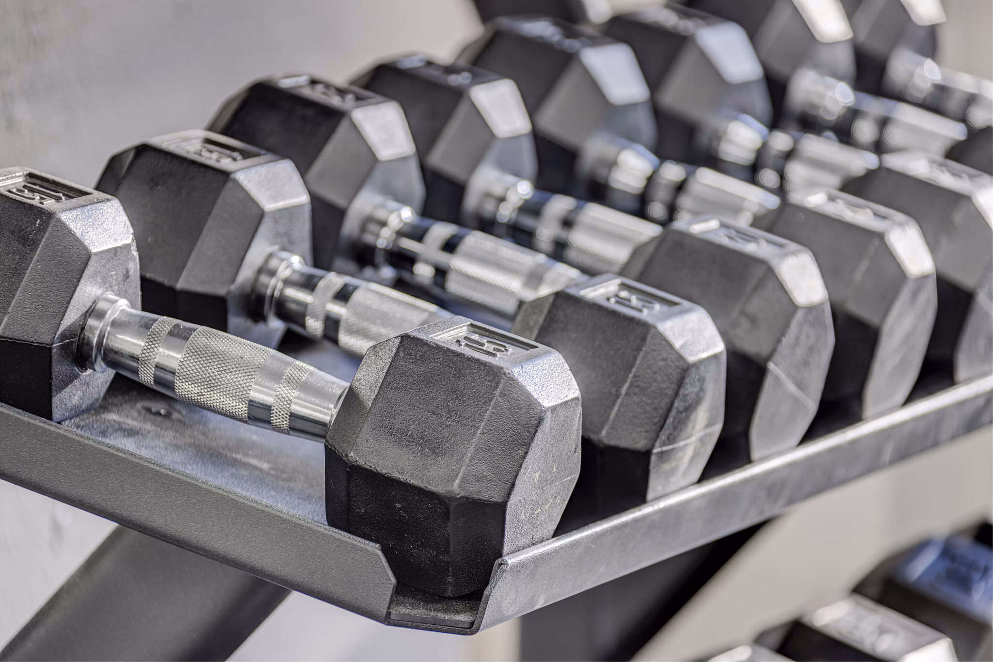 fitness center at Ashford Apartments