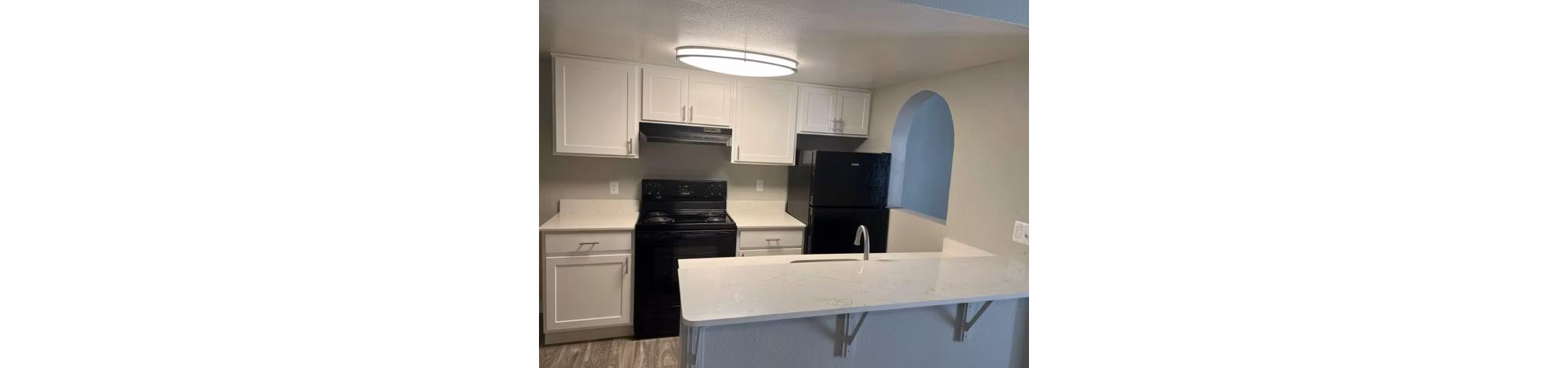 kitchen at Ashford Apartments 
