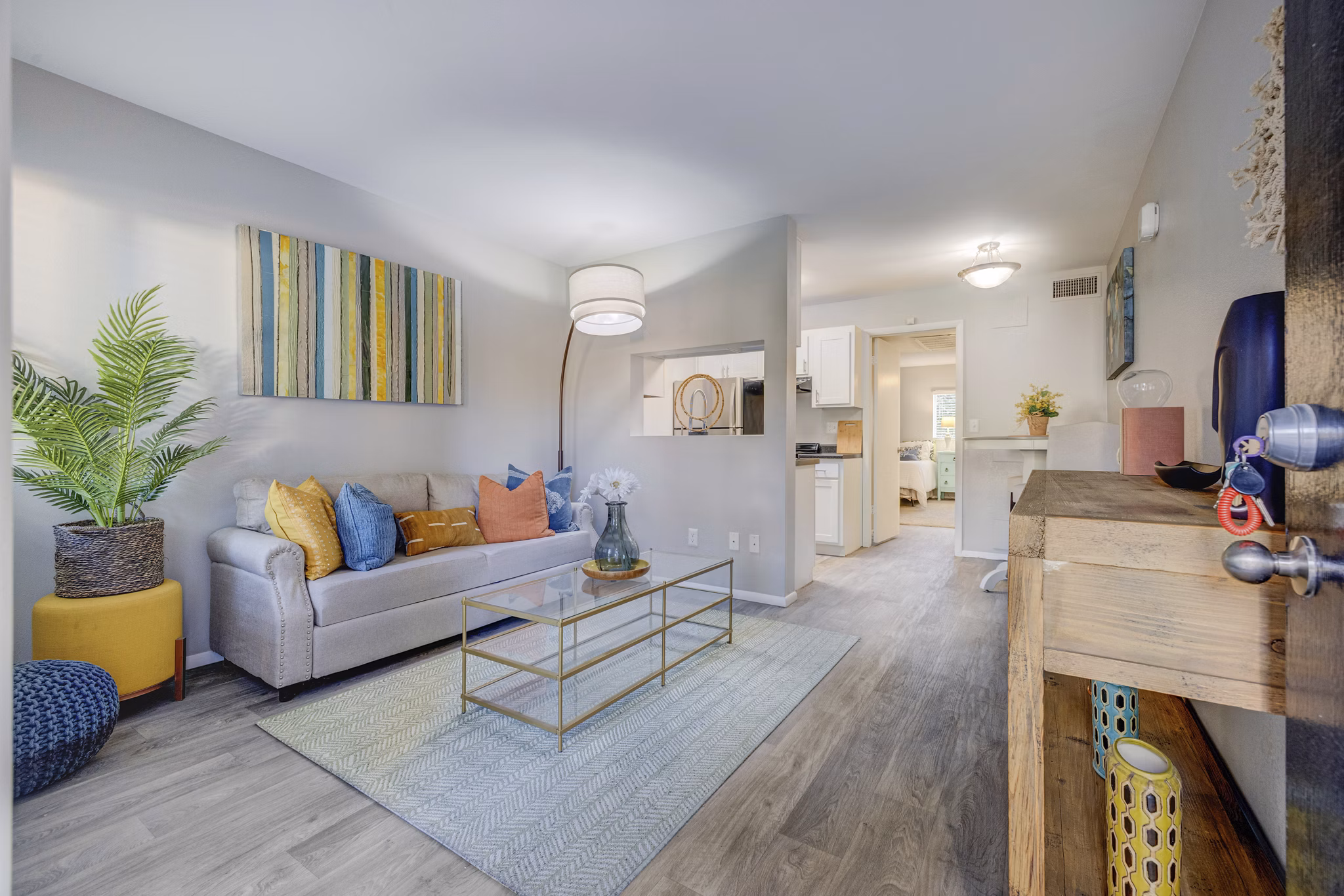 living room at Ashford Apartments