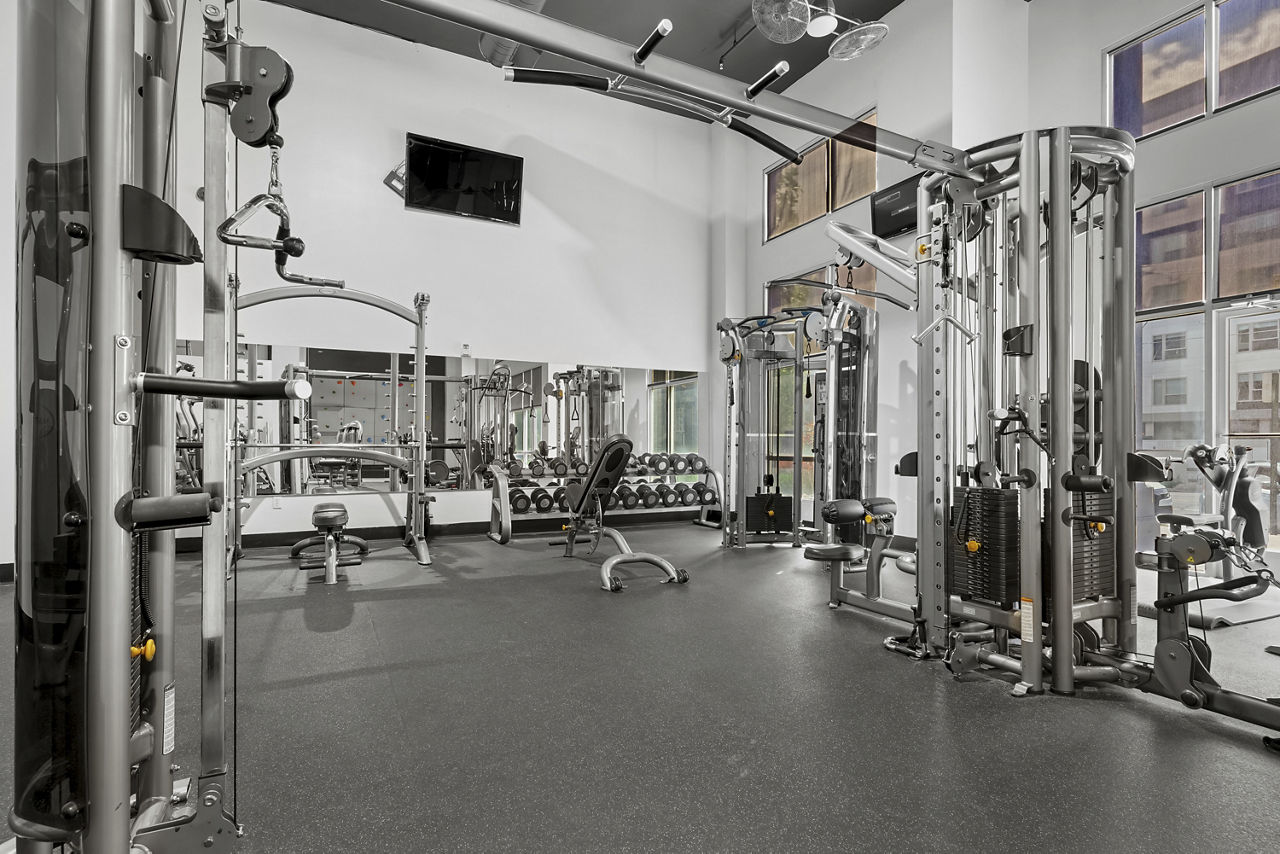 Gym at Elevate On 5Th (1 of 5)