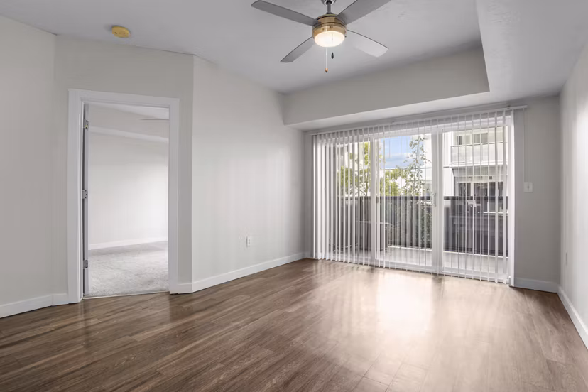 living room at Elevate on 5th Apartments