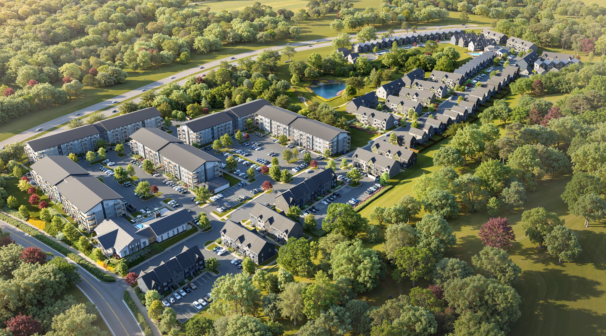 Rendering for The Bennett Apartments