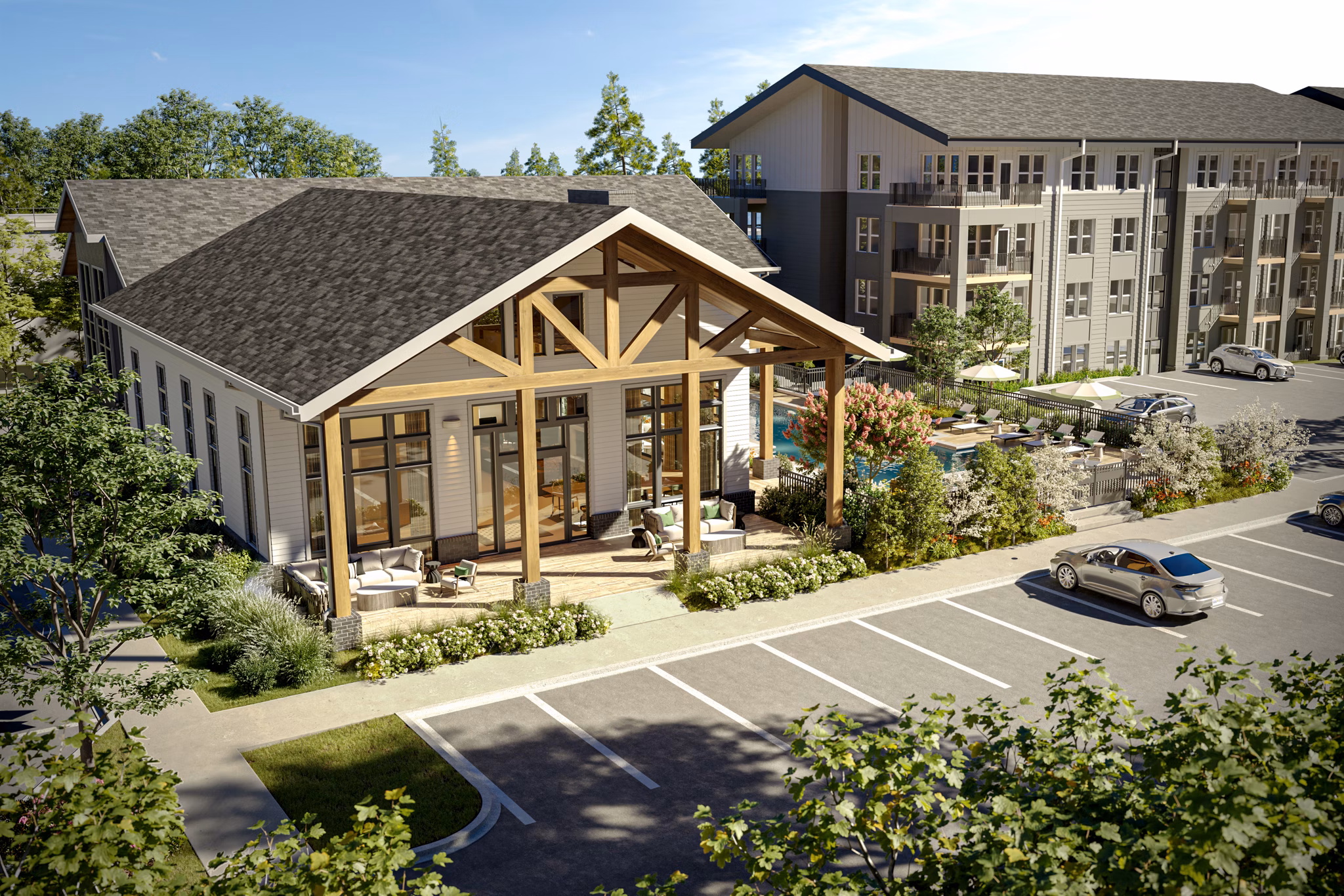 Rendering for The Bennett Apartments
