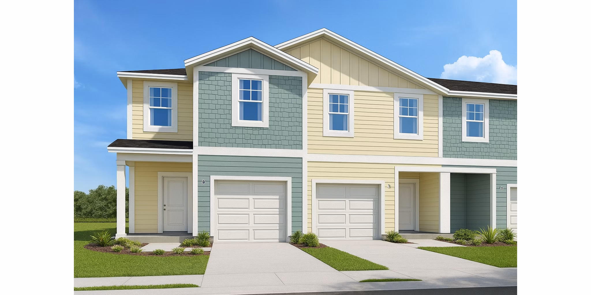 rendering for Coral Palms at Oakleaf Apartments