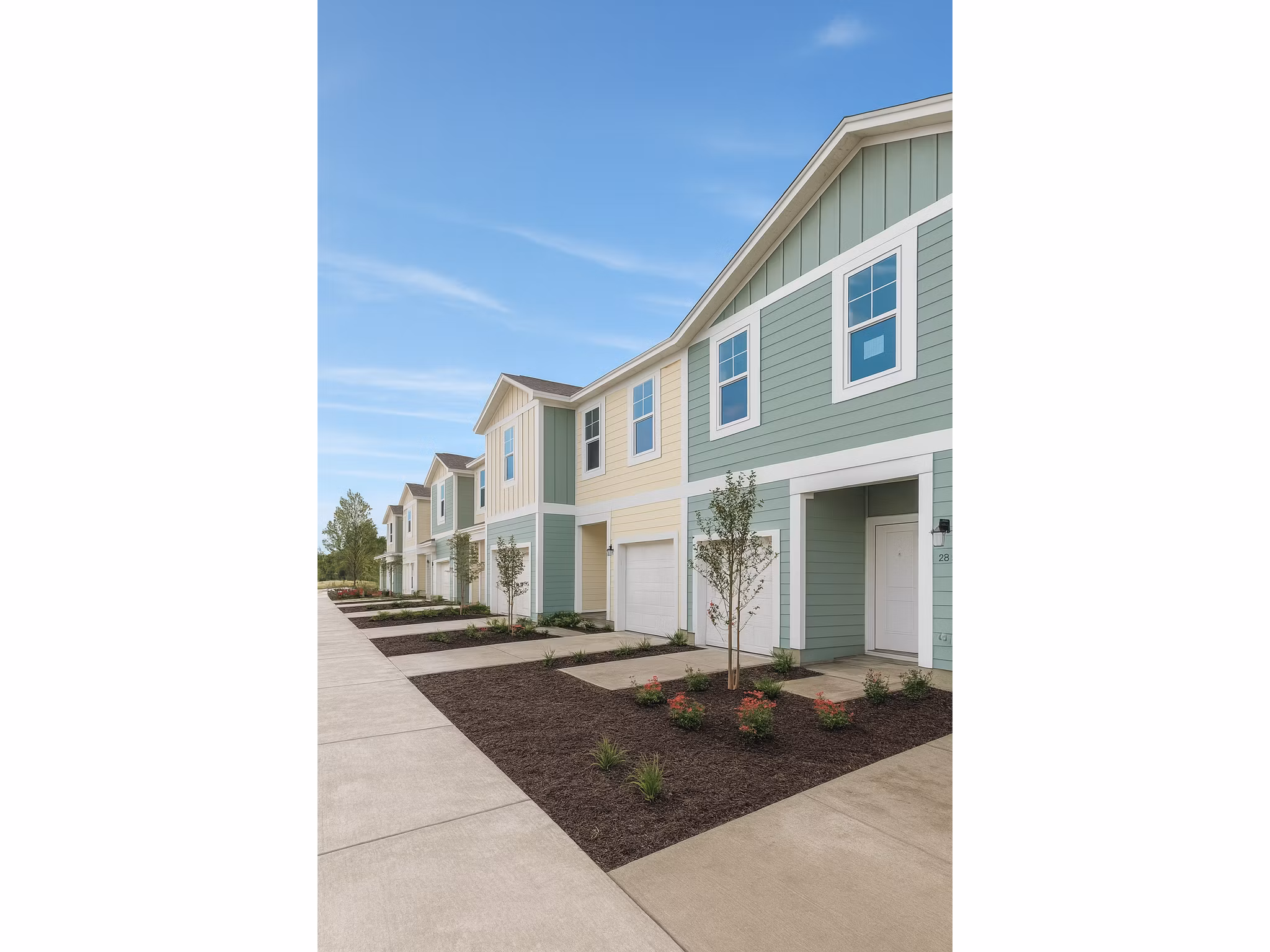 rendering for Coral Palms at Oakleaf Apartments