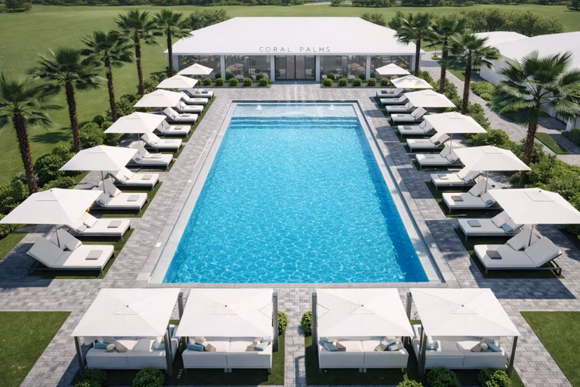 rendering for Coral Palms at Oakleaf Apartments