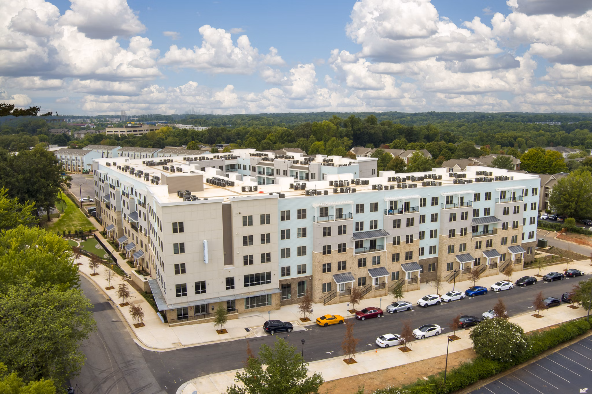 building at Mason Apartments