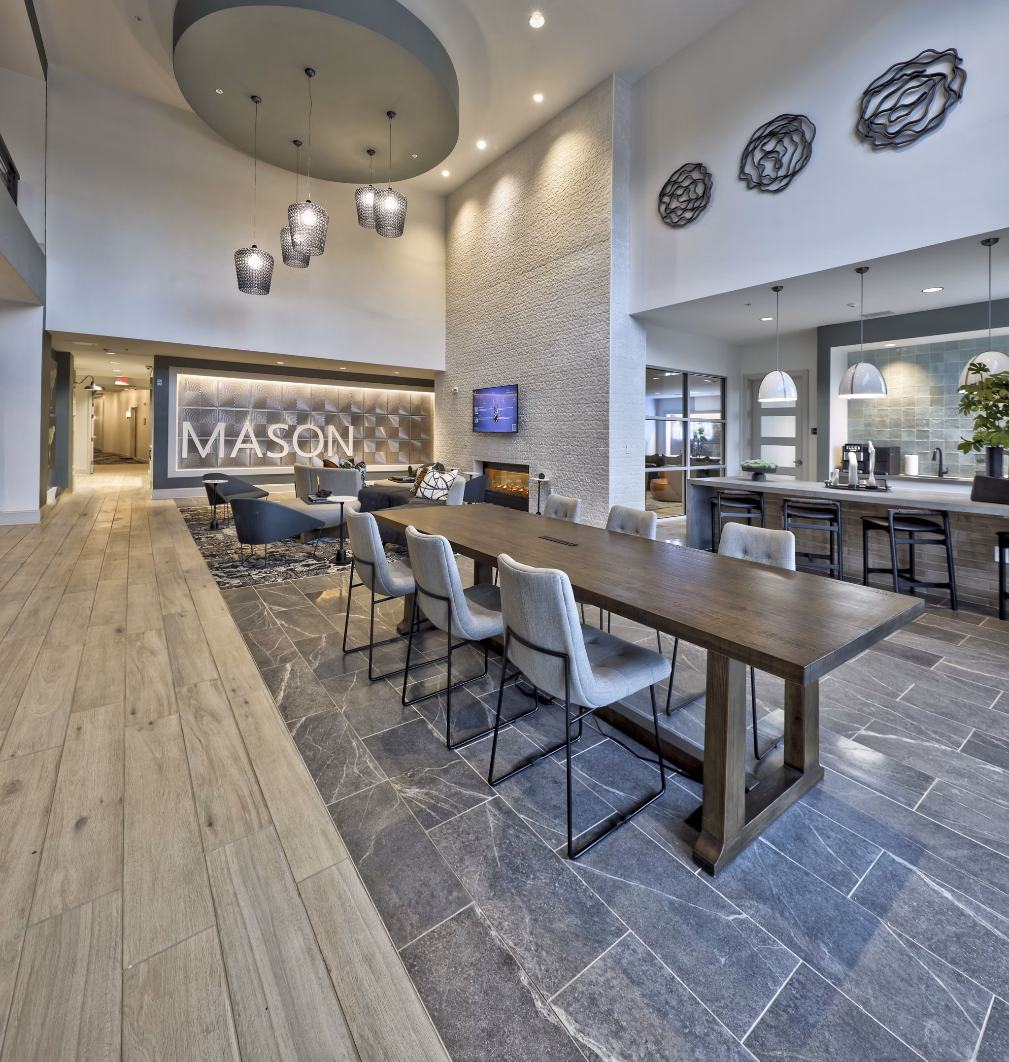 Clubhouse/Lobby at Mason Apartments