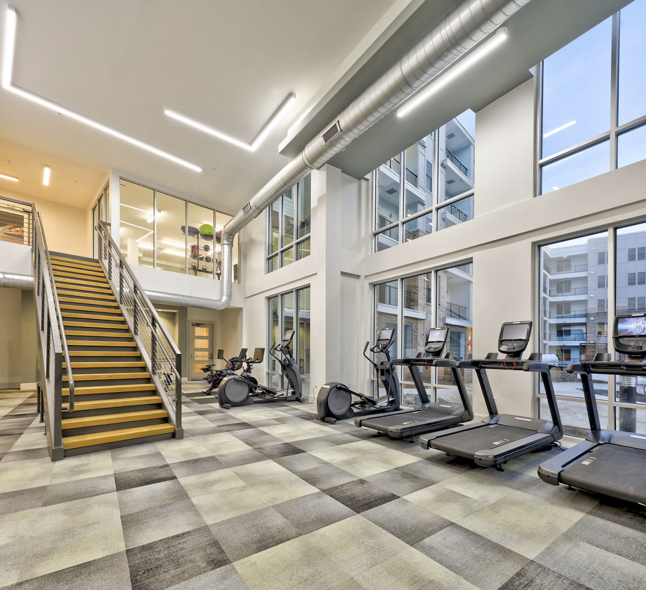 Gym at Mason Apartments And Townhomes (2 of 4)