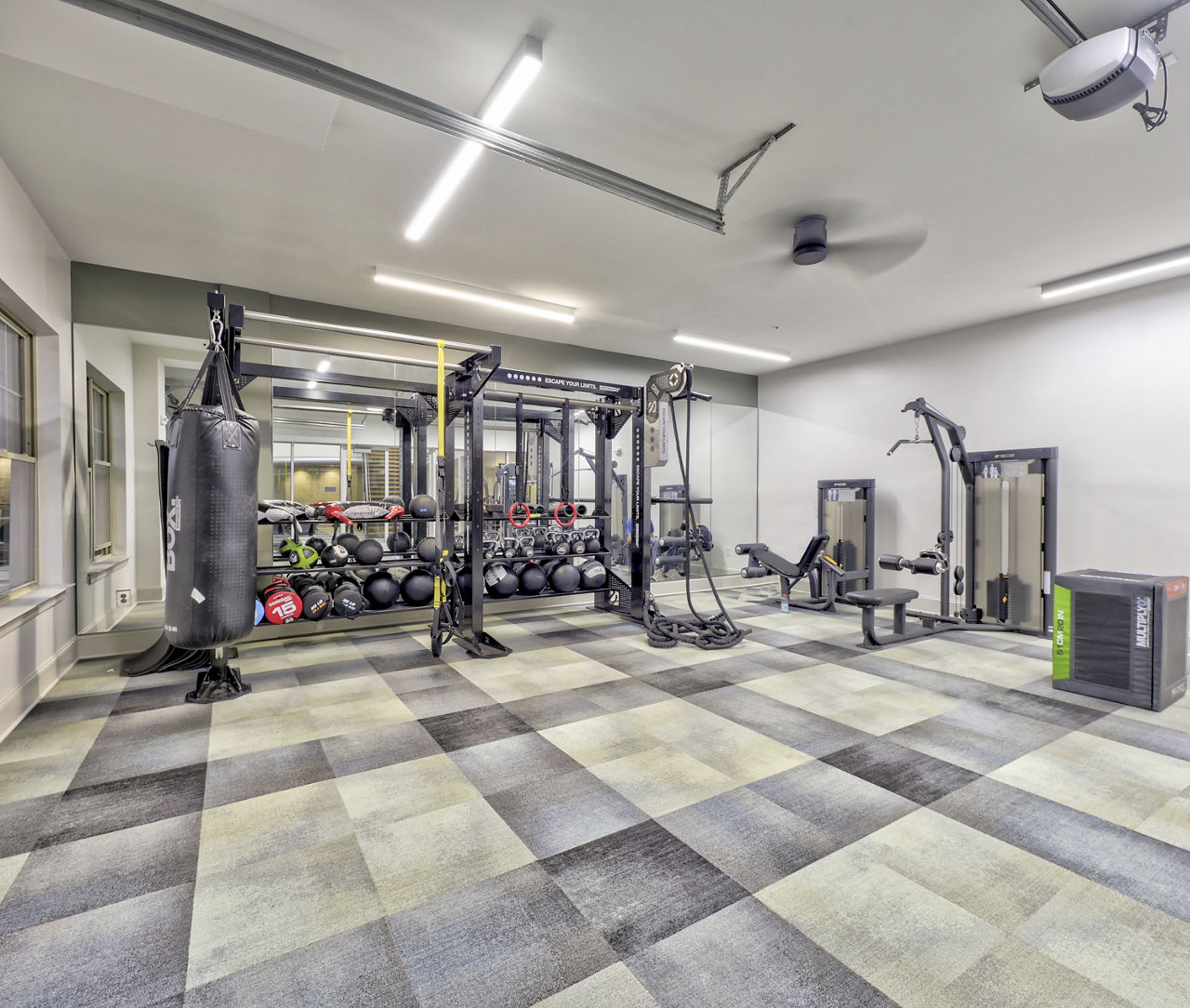 Gym at Mason Apartments And Townhomes (3 of 4)